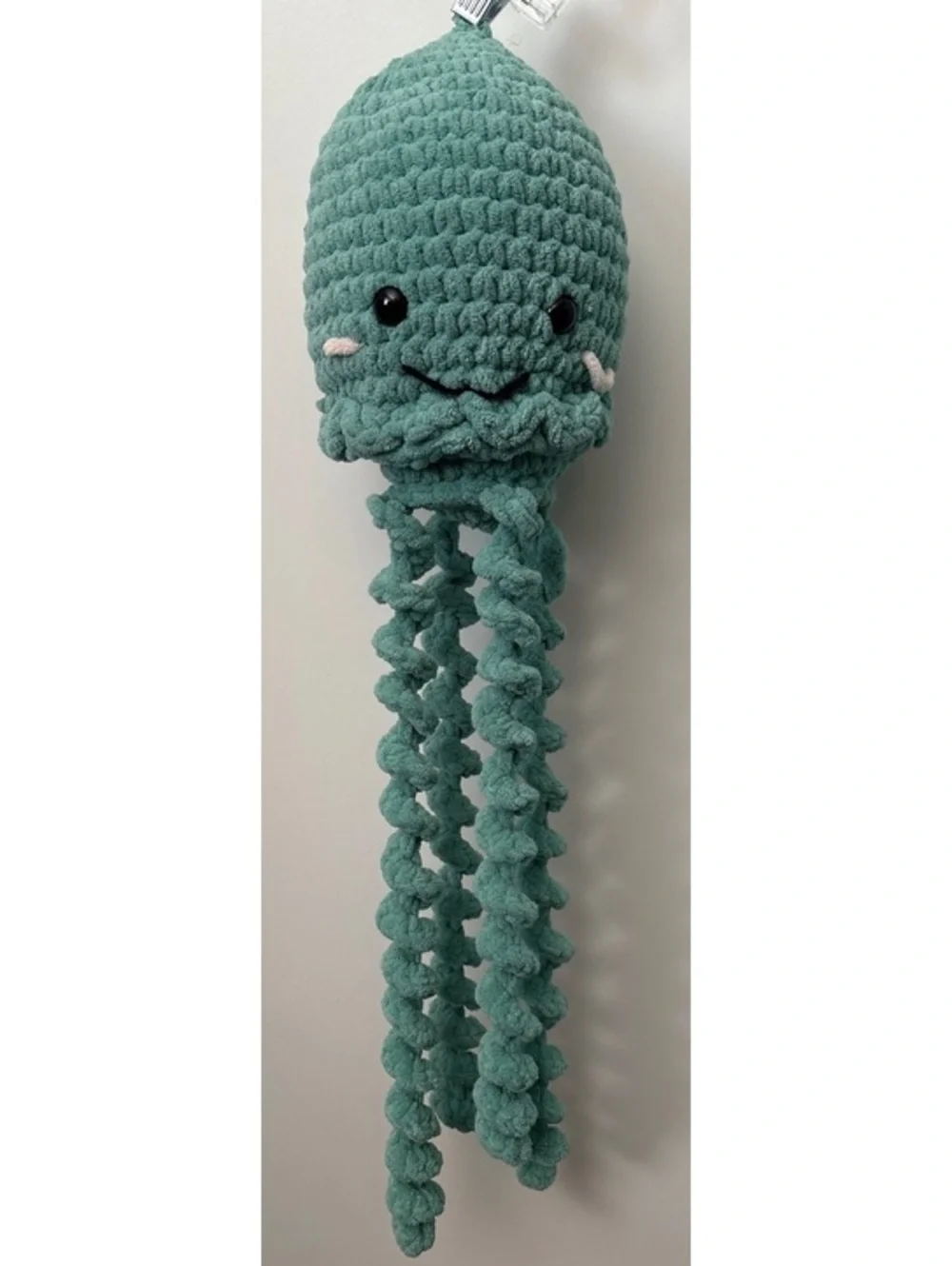 Handmade Crocheted Octopus 25”L